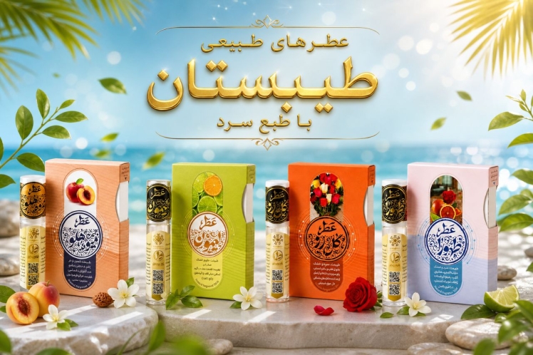عطرهای طبیعی طیبستان با طبع سرد | راهنمای جامع خرید و خواص | حکمت پژوه طاهر