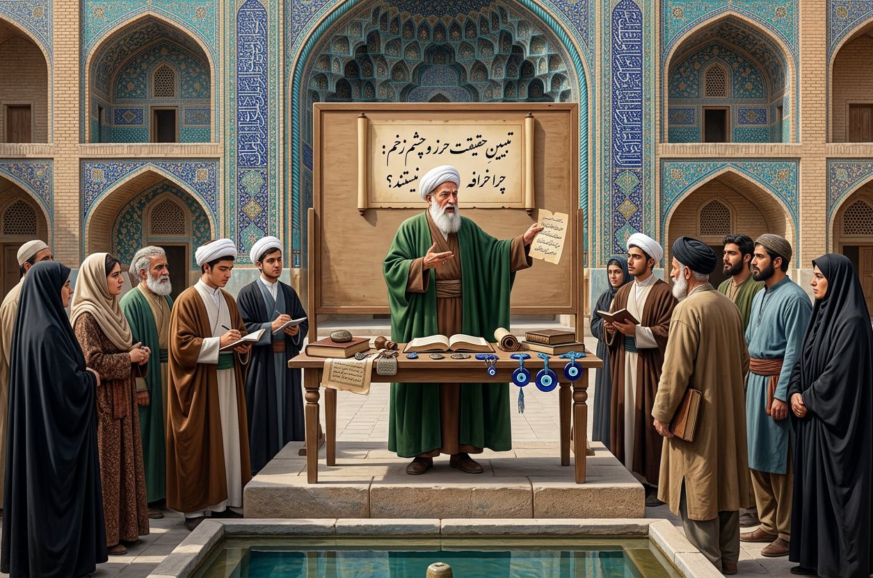 آیا چشم زخم خرافات است؟