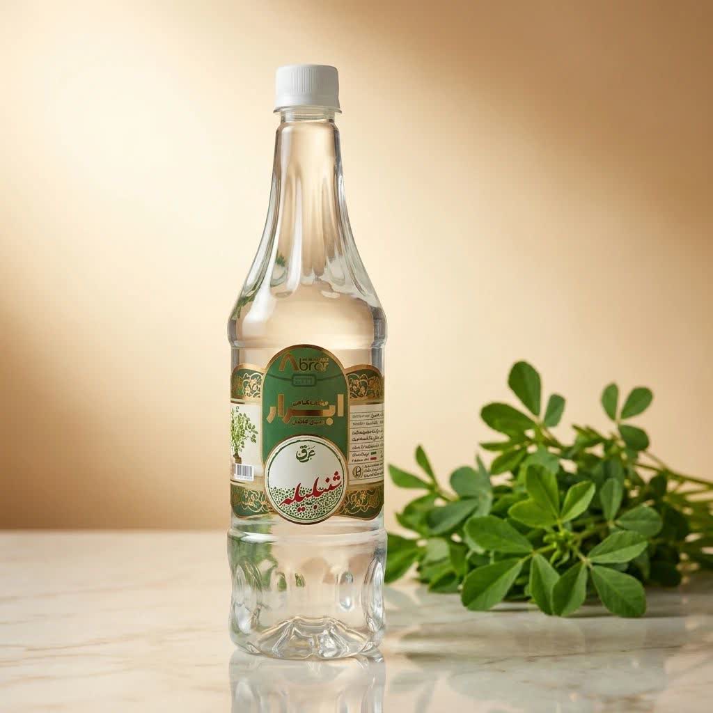 عرق شنبلیله ابرار با تصویر گیاه شنبلیله